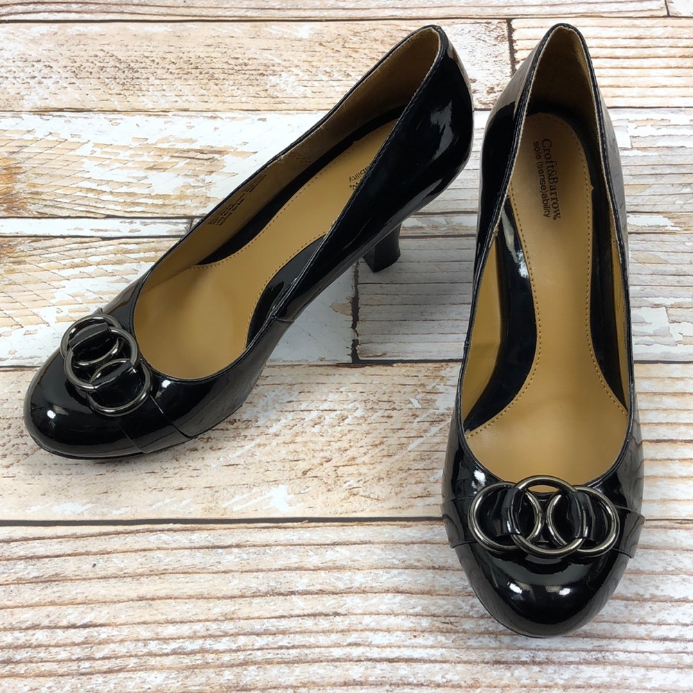 🖤SOLD🖤 Kohl’s Croft & Barrow black 3-inch heels